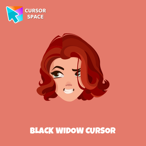 Black Widow cursor pointer cursor