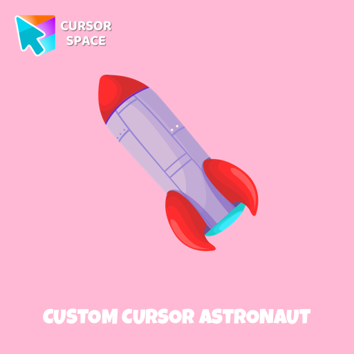 Custom Cursor Astronaut